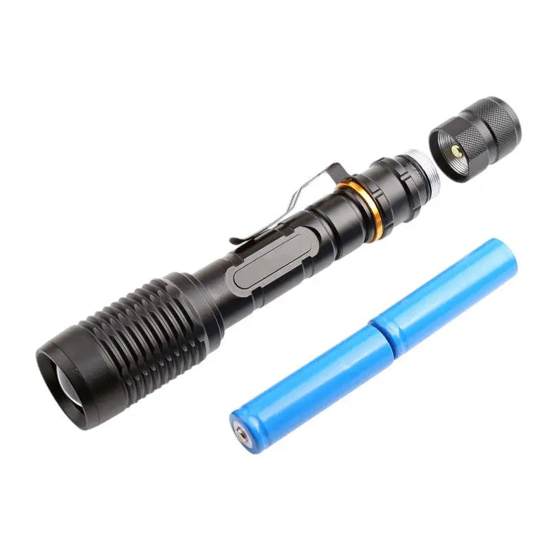 Lampe torche led rechargeable police