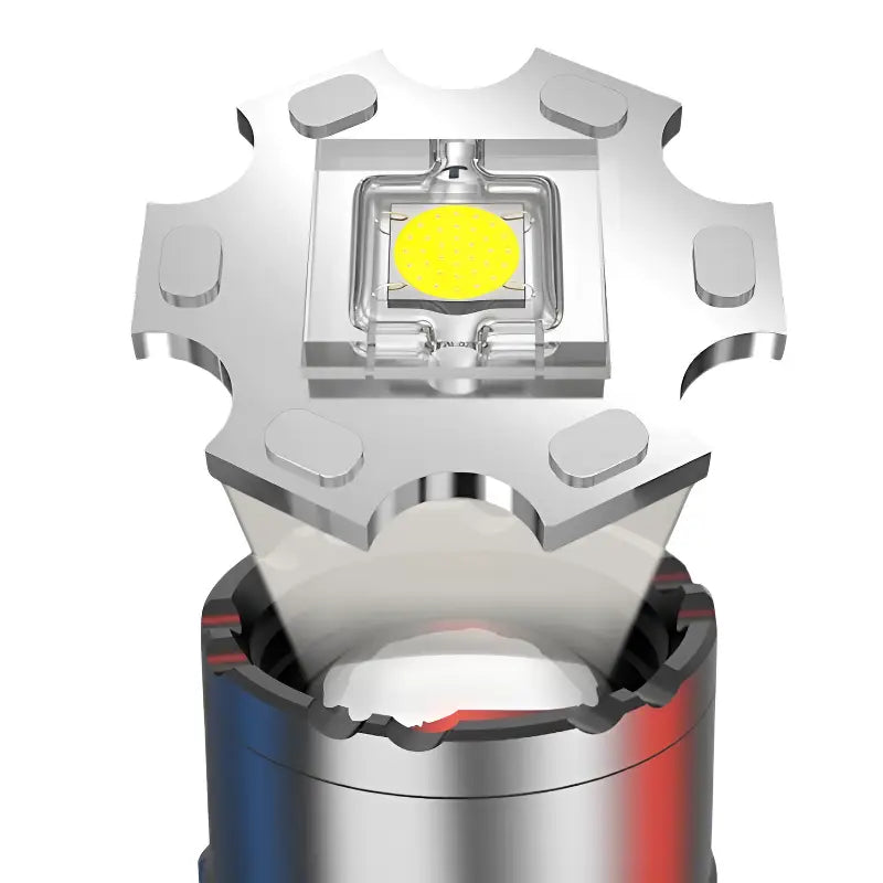 Lampe torche led tactique