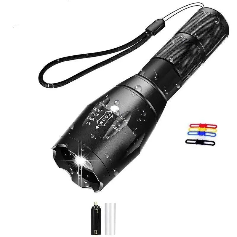 Lampe torche militaire tactique