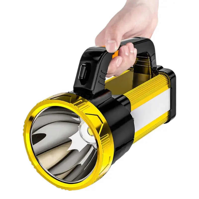 Lampe torche puissante cave