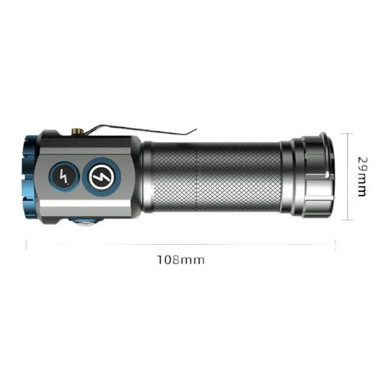 Lampe torche puissante multifonction