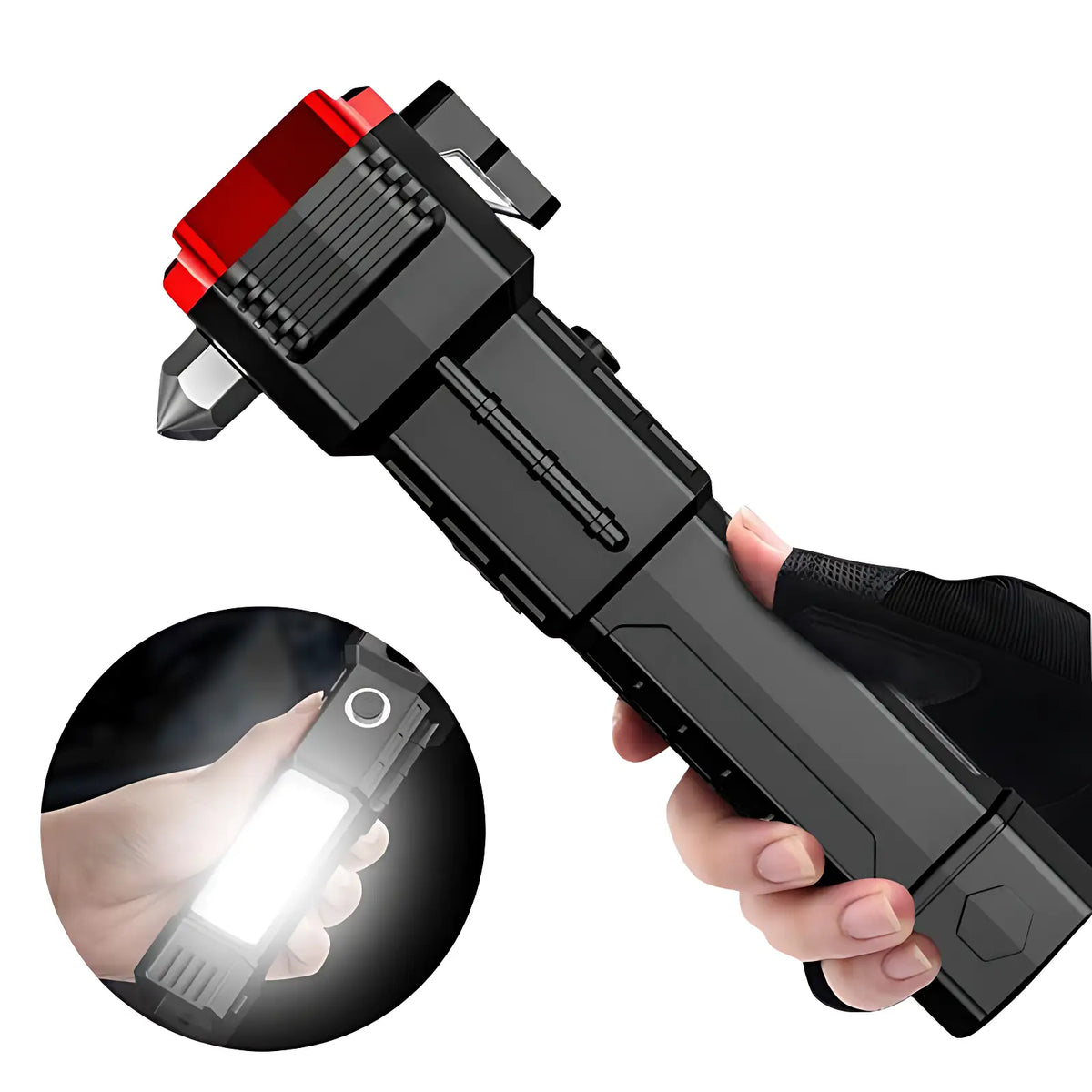 Lampe torche puissante tactique