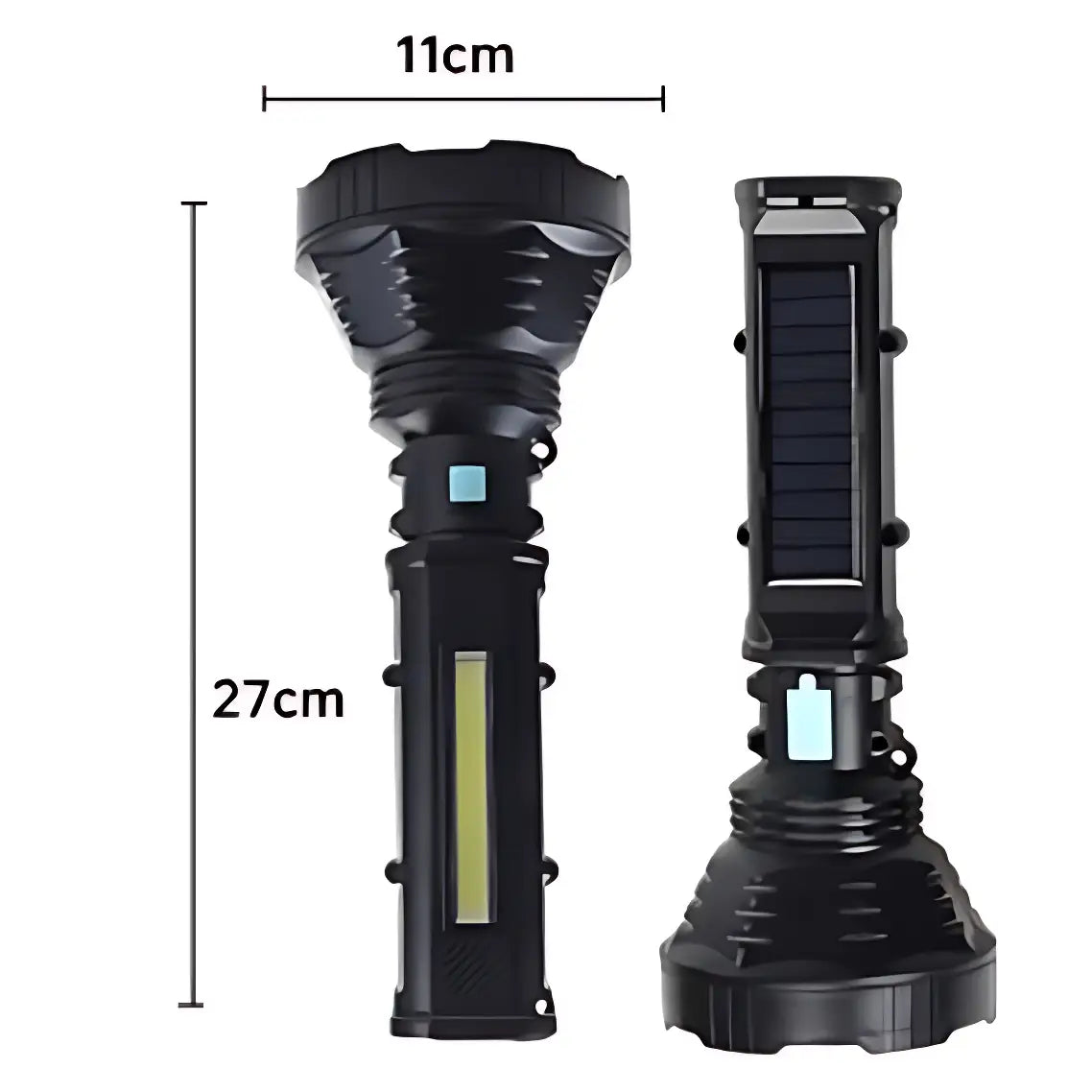 Lampe torche solaire puissante