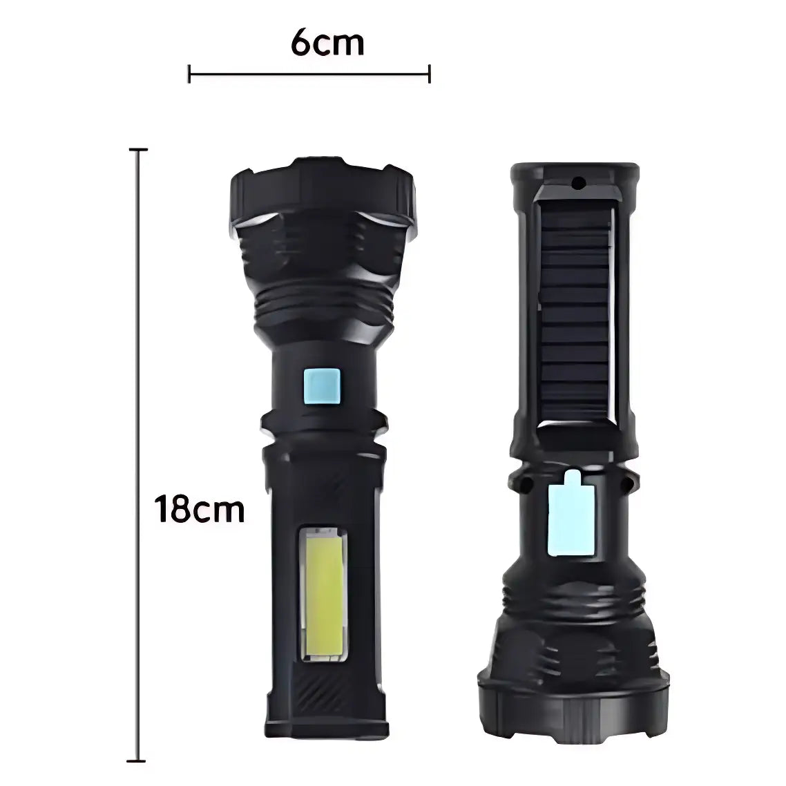 Lampe torche solaire puissante