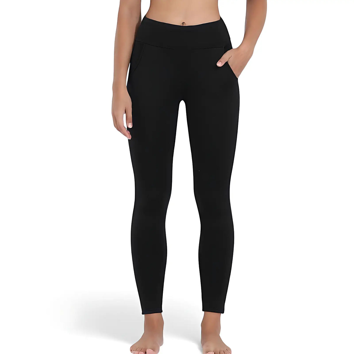 Legging doublé polaire femme randonné