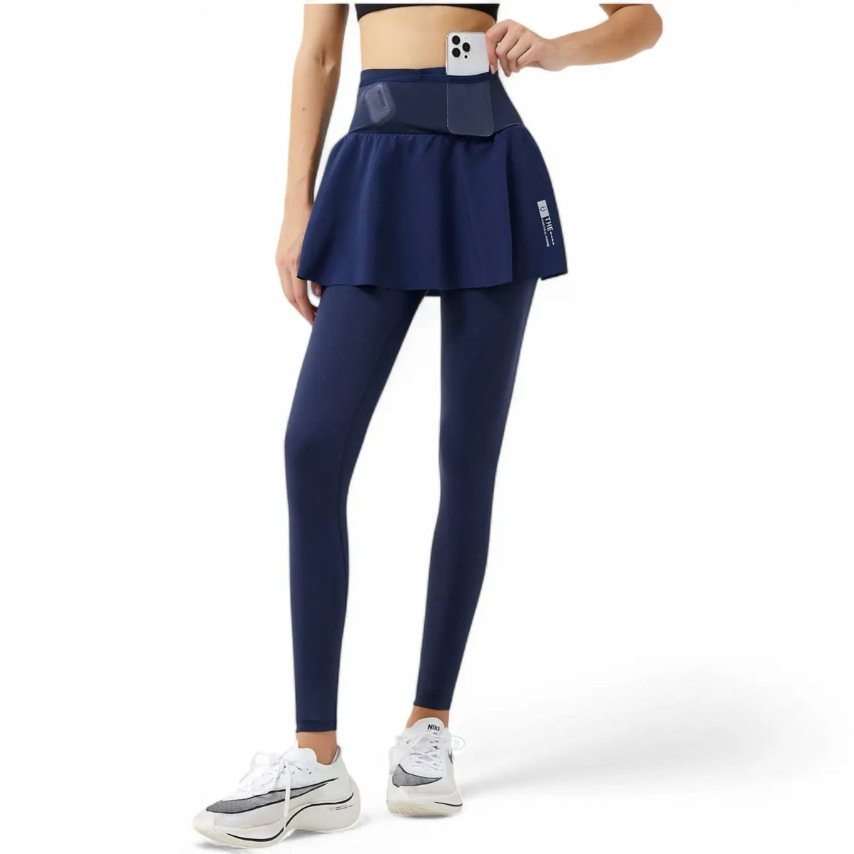 Legging jupe 2 en 1 femme sport randonnée