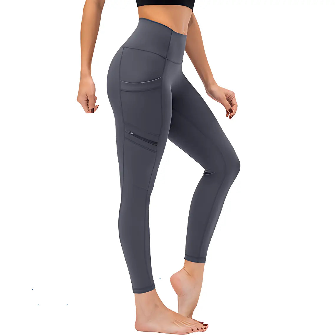 Legging randonnée femme poche zippée
