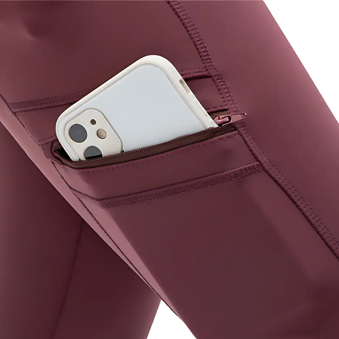 Legging randonnée femme poche zippée