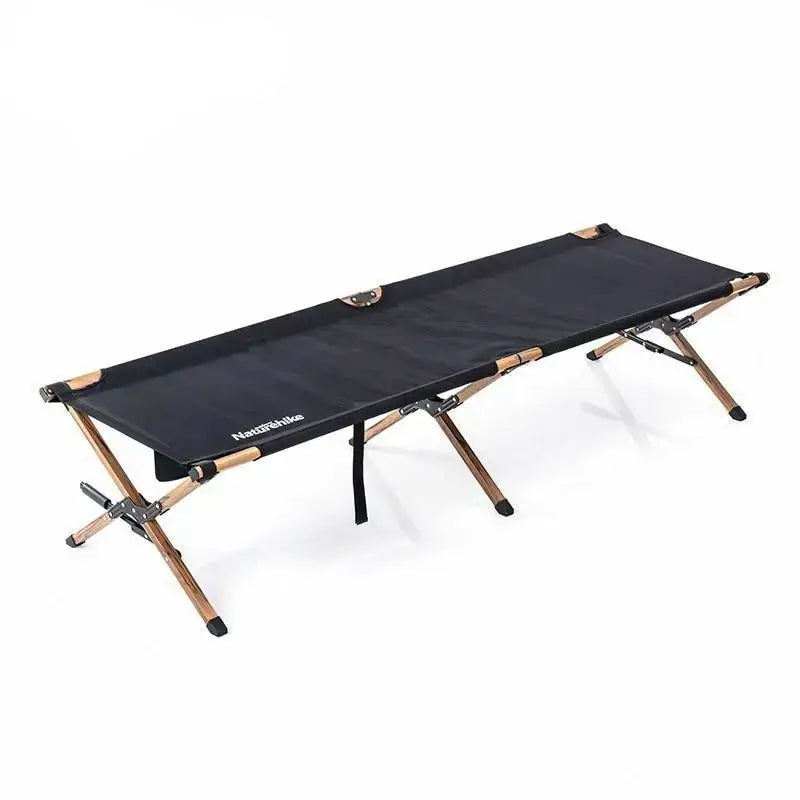 Lit de camp militaire pliant en aluminium