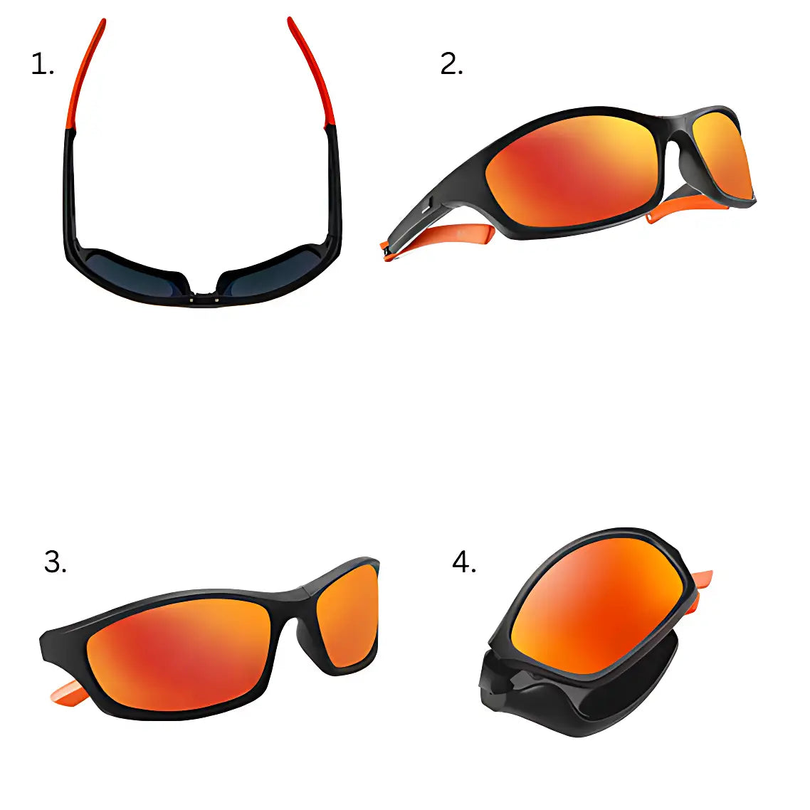 Lunettes pliables randonner léger