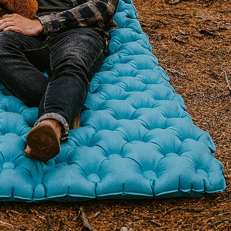 Matelas autogonflant double camping