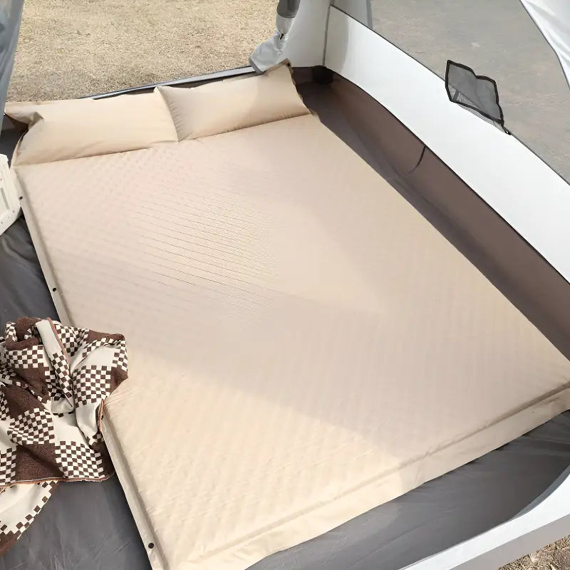 Matelas autogonflant simple 5 cm beige