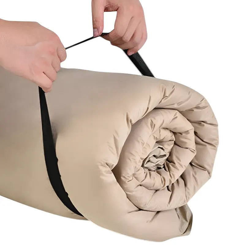 Matelas autogonflant simple 5 cm beige