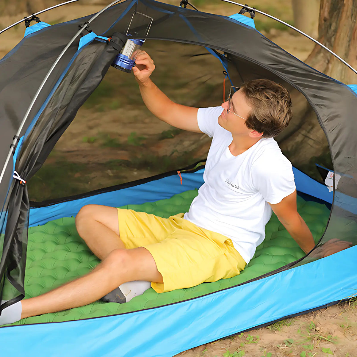 Matelas de sol double camping