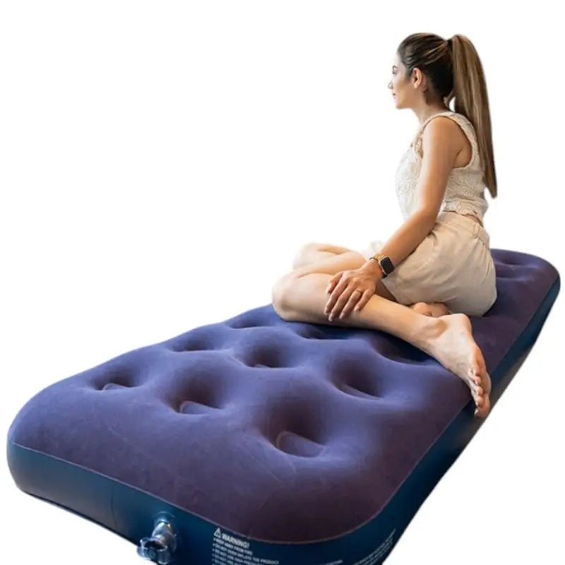 Matelas gonflable camping portable