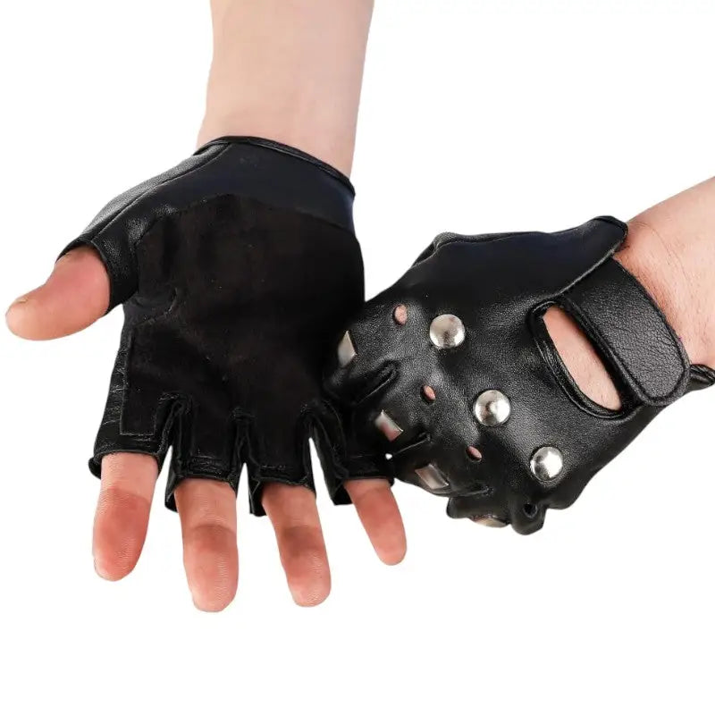 Mitaine homme cuir synthétique