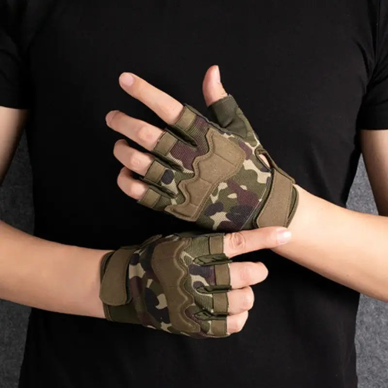 Mitaine militaire camouflage femme