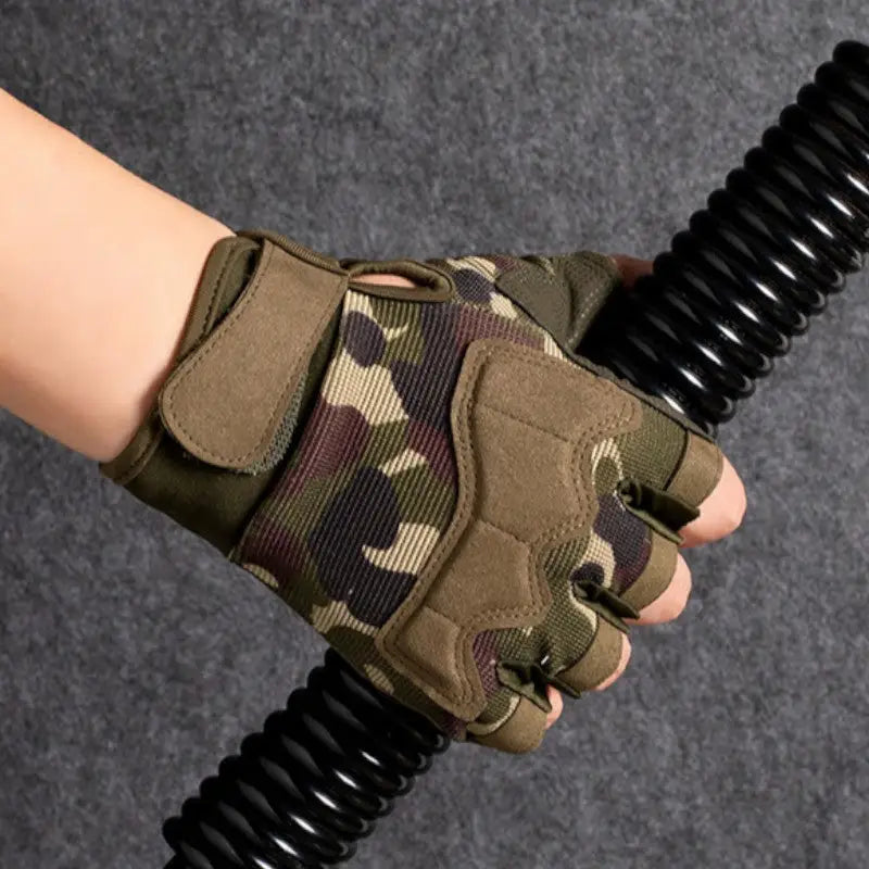 Mitaine militaire camouflage femme