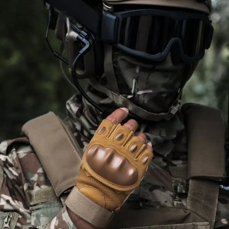 Mitaine militaire résistante femme