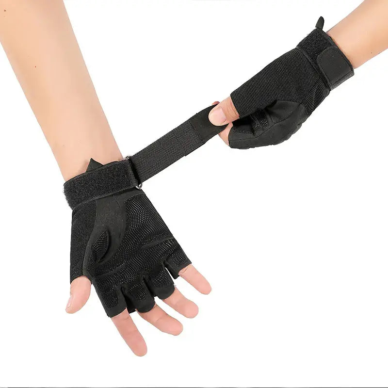 Gants tactiques sans doigts femme