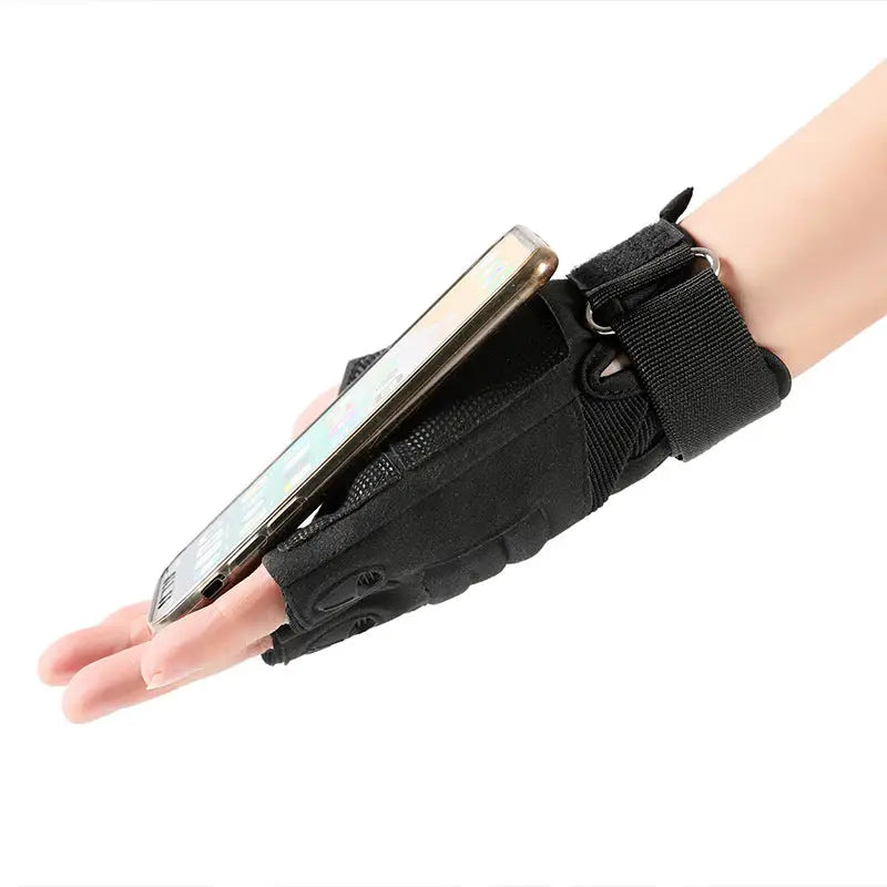 Gants tactiques sans doigts femme