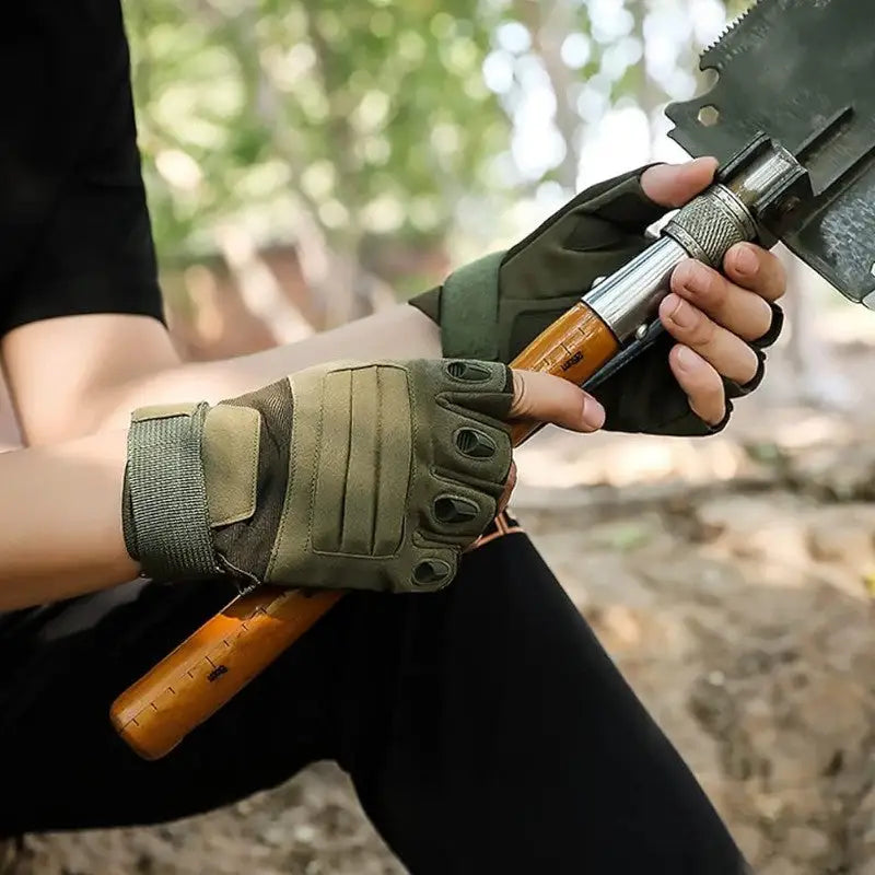 Gants tactiques sans doigts femme