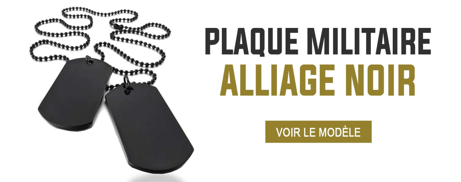 Pourquoi porter une plaque militaire ?