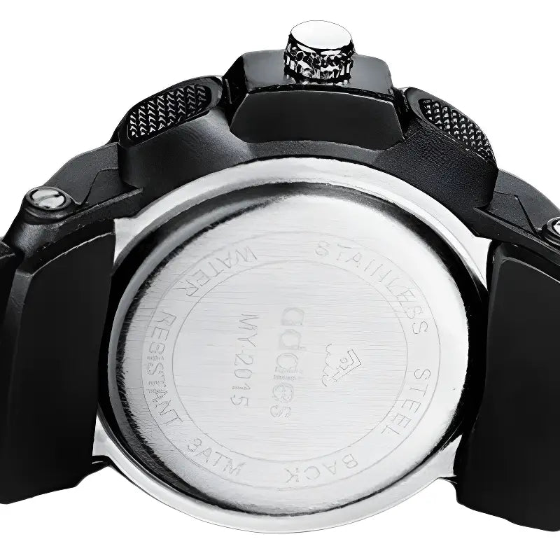 Montre militaire double affichage analogique et digital