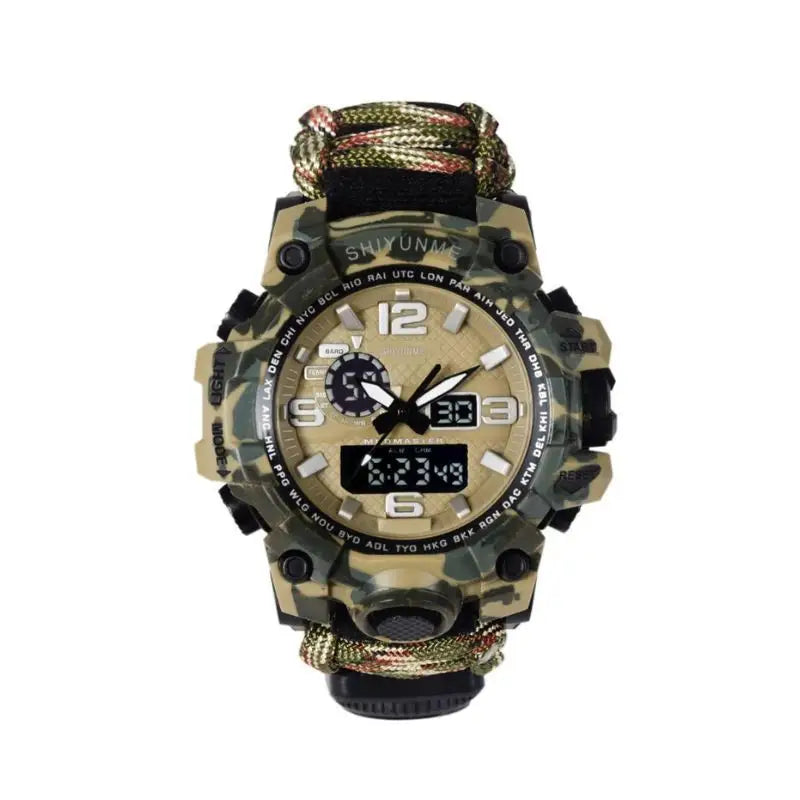 Montre militaire avec boussole