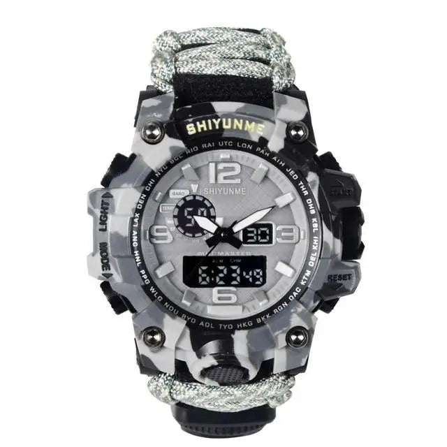 Montre militaire avec boussole