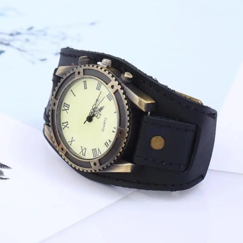 Montre style vintage homme