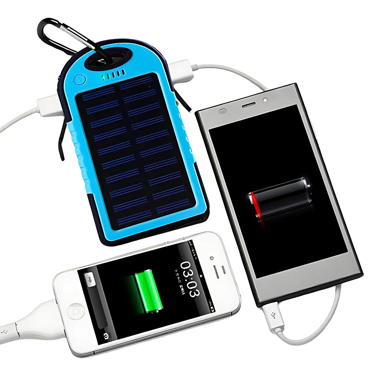 Panneau charge solaire randonnée