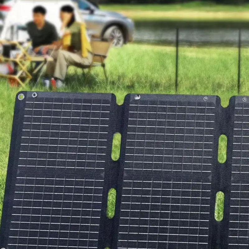 Panneau solaire autonomie randonnée léger