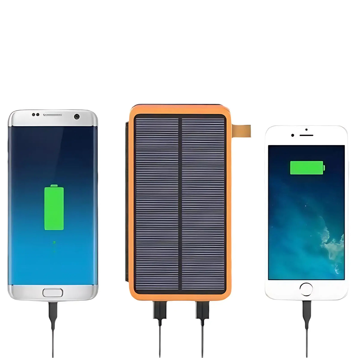 Powerbank solaire pliable randonnée