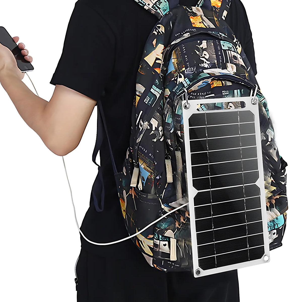 Panneau solaire randonnée léger