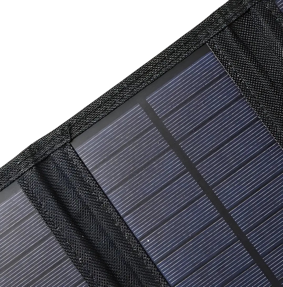 Panneau solaire randonnée pédestre