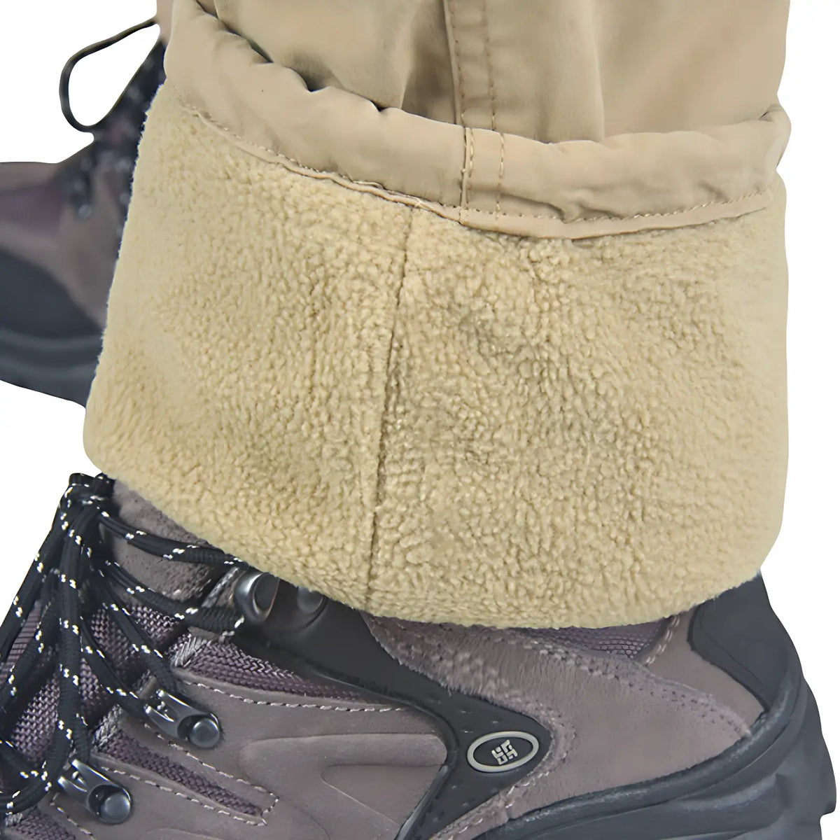 Pantalon cargo trekking doublé polaire