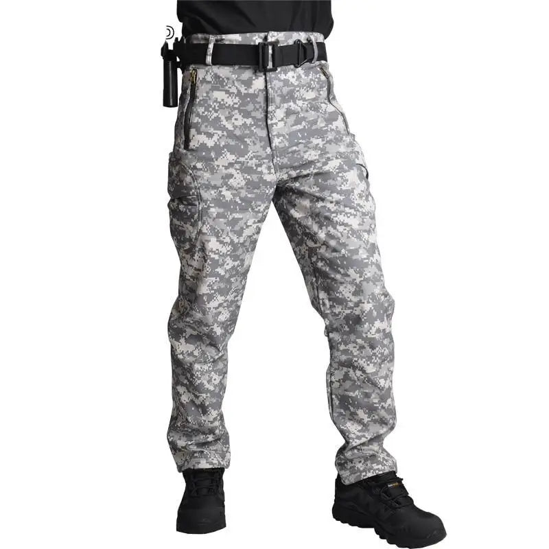 Pantalon de chasse camouflage coupe-vent