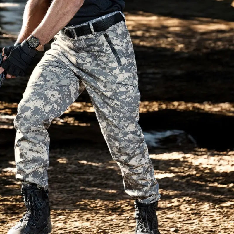 Pantalon de chasse camouflage coupe-vent