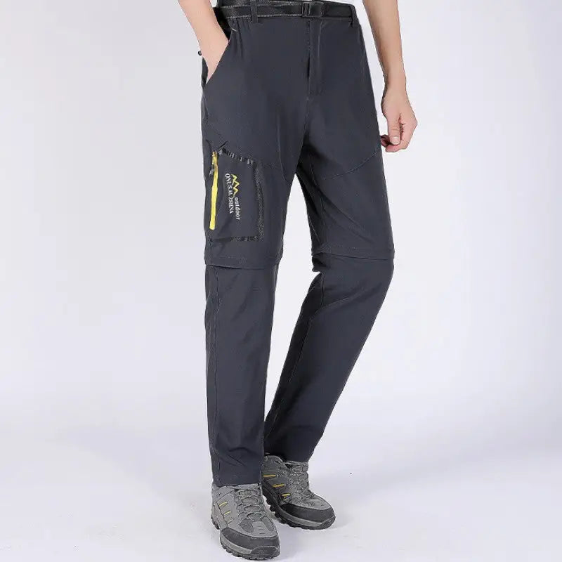 Pantalon de randonnée convertible homme