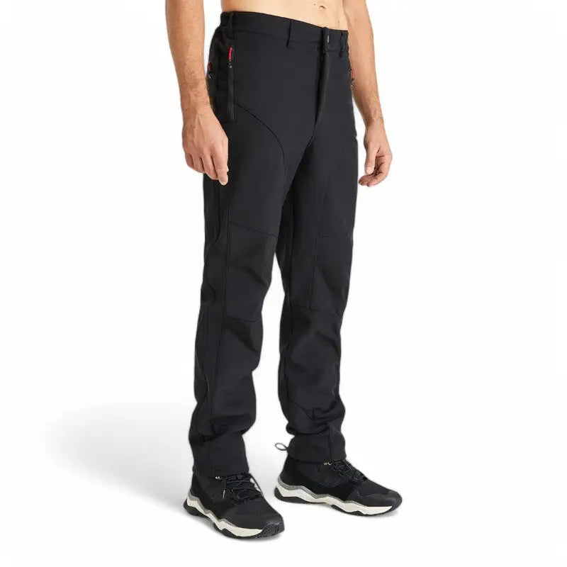 Pantalon randonnée doublé polaire homme