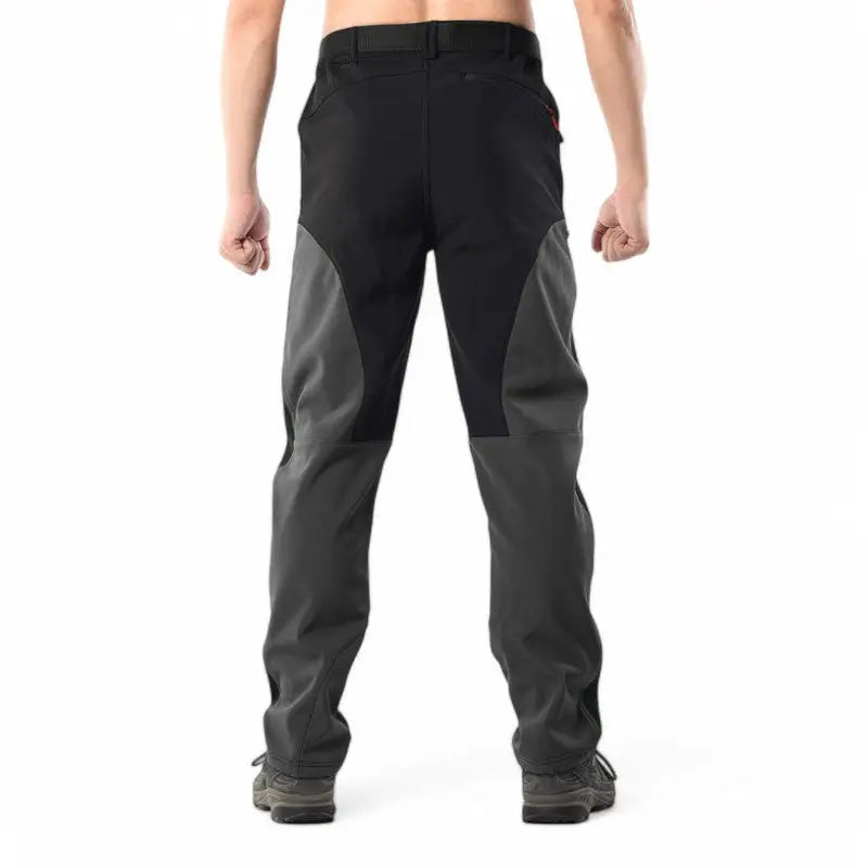 Pantalon randonnée doublé polaire homme