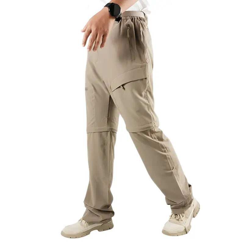 Pantalon randonnée homme beige