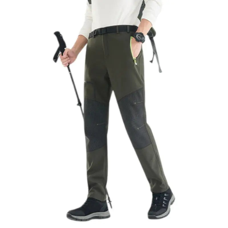 Pantalon randonnée homme coupe droite