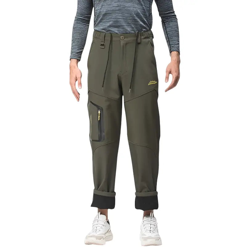 Pantalon randonnée montagne homme en softshell