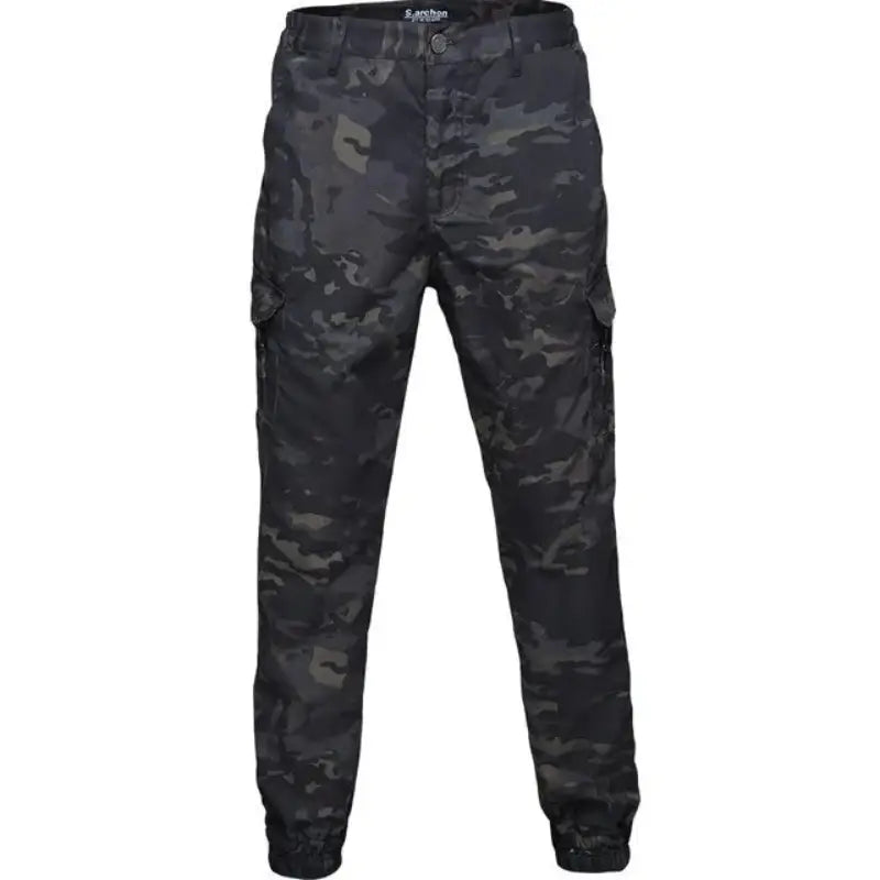 Pantalon treillis militaire homme chevilles élastiques