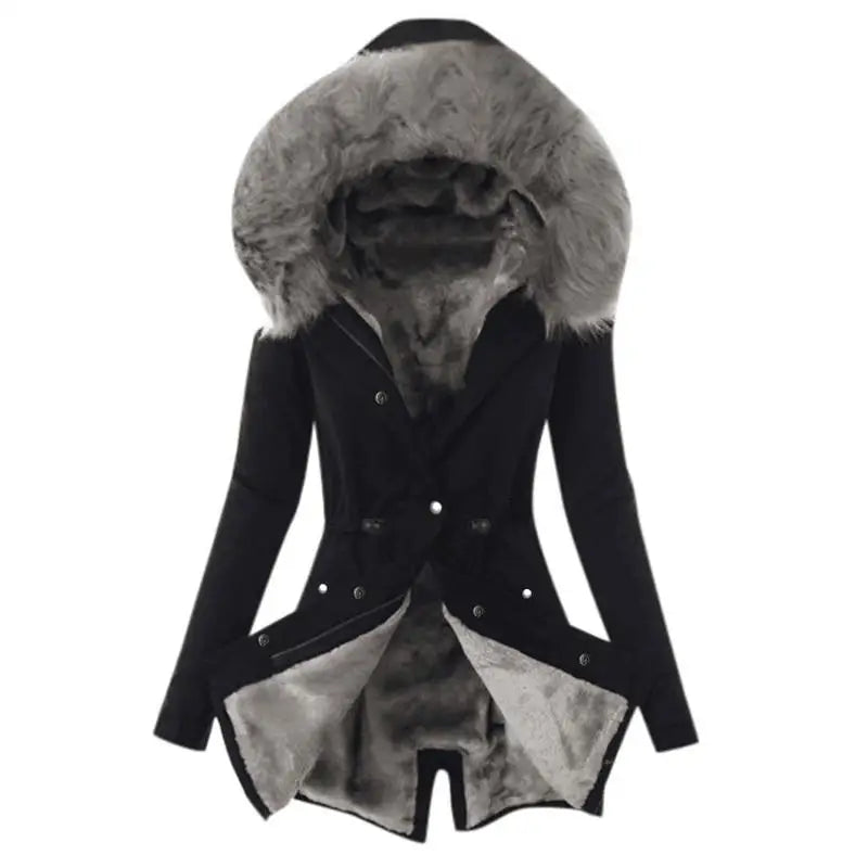 Parka femme militaire