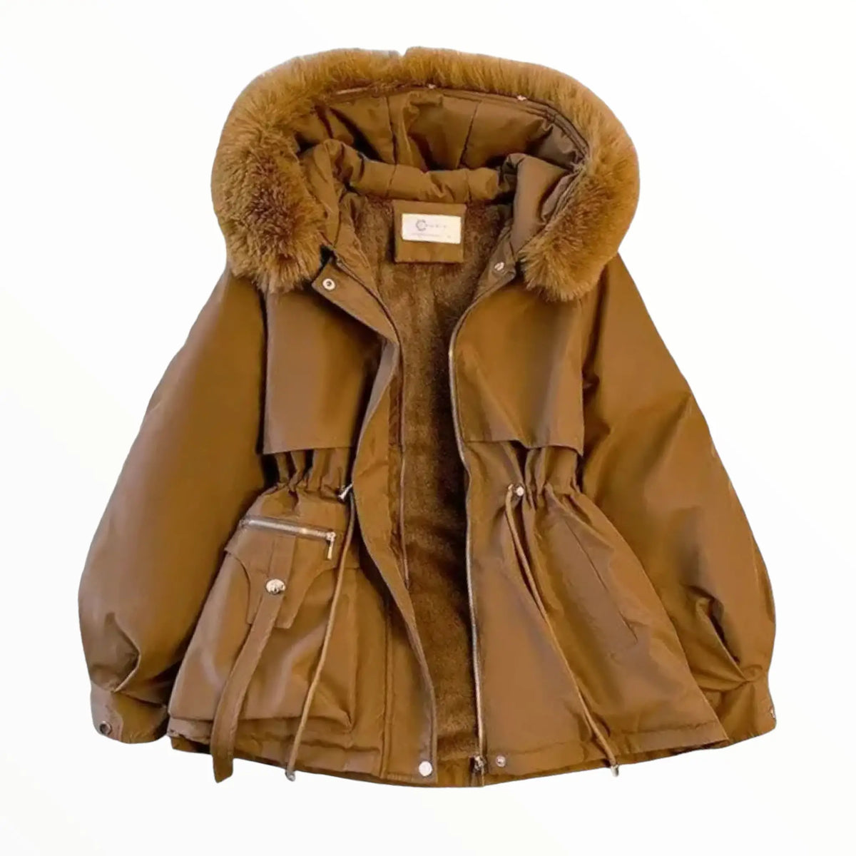 Parka femme militaire elegante