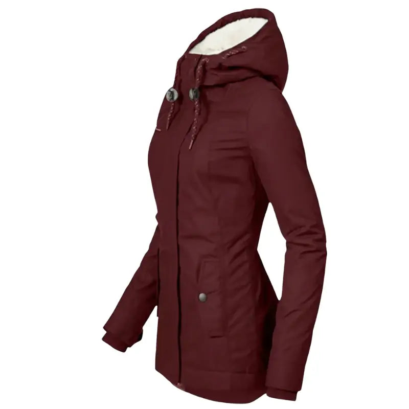 Parka femme militaire doublure sherpa chaude