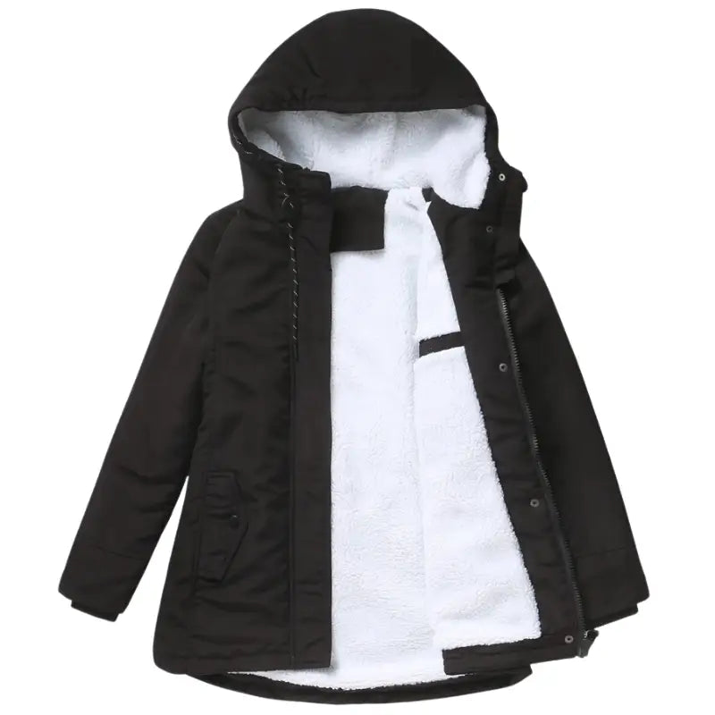 Parka femme militaire doublure sherpa chaude